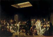Louis Leopold  Boilly Billards oil painting reproduction